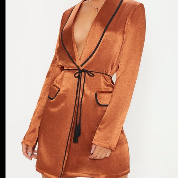 PrettyLittleThing Dresses & Skirts - PLT Rope Blazer Dress. (Read Description)
